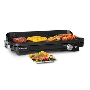 Klarstein Charleroi Turbo, elektromos asztali grill, 2000 W, DuoGrill koncepció kép