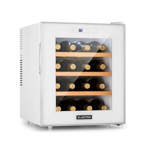 Klarstein Reserva 16 Blanco, borhűtő, 16 üveg / 48 l, LED kijelző, fehér kép