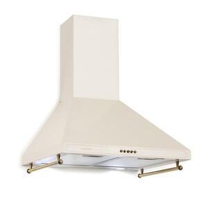 Klarstein Victoria, páraelszívó, 60 cm, retró dizájn, 645 m³/óra, 2 LED lámpa, elefántcsont kép