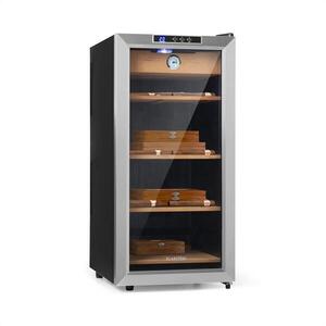 Klarstein El Presidente 78, humidor szivarok tárolására, 78 l, 4 polc, cédrusfa kép