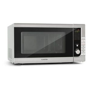 Klarstein CombiWave, mikrohullámú sütő, 43 liter, 1000 W, 11 teljesítményszint, nemesacél kép