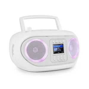 Auna Roadie Smart, boombox, internet rádió, DAB/DAB+, FM, CD lejátszó, LED, WiFi, bluetooth kép