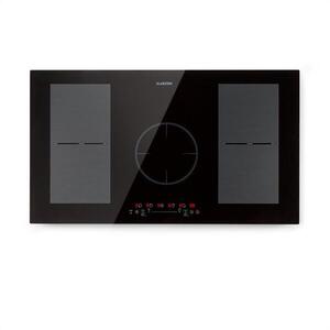 Klarstein Delicatessa 90 Flex, beépített főzőlap, indukció, 5 zóna, 7000 W, fekete kép