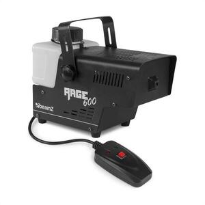 Beamz Rage 600, füstgép, 600 W, 65 m³ / perc, 0, 5 l, kábeles távirányító kép