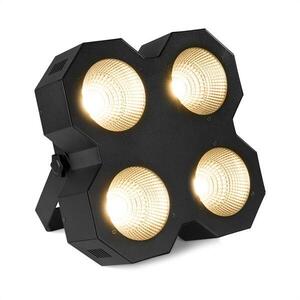 Beamz SB400, stage blinder, 4 x 50 W, meleg fehér, 8 DMX csatorna, fekete kép