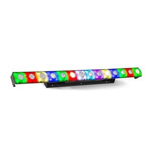 Beamz LCB14 LED, fénysáv, 14x 3W fehér és 56x SMD RGB LED, fekete kép