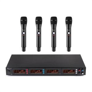 Power Dynamics PD504B, UHF vezeték nélküli mikrofon szett, 4 x mikrofon, 4 x 50 csatorna kép