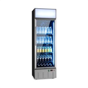 Klarstein Berghain, italhűtő, 278 l, RGB belső megvilágítás, 210 W, 2 - 8 °C, nemesacél kép