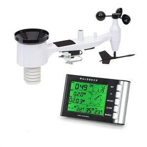Waldbeck Kopernikus, meteorológiai állomás, vezeték nélküli, LCD érintőképernyő, bel- és kültéri, fehér kép