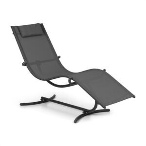 Blumfeldt Nantes, hintaszék, 63, 5 x 98, 5 x 155 cm, ComfortMesh, sötétszürke kép