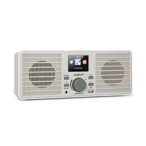 OneConcept TuneUp ST, internet rádió, 10 W, WLAN, USB, HCC, vonalkimenet, fehér kép