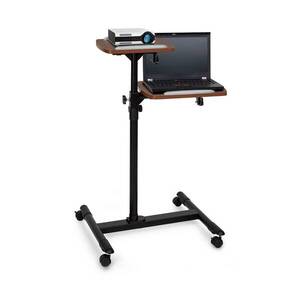 Auna Pro TS-6, vetítő állvány, laptop asztal, állítható magasság, 83 - 107 cm, fekete kép