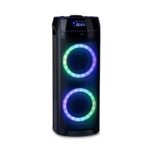 Auna ULTRASONIC CD, parti hangszóró, 100 W, 2 x 6, 5" woofer, fekete kép