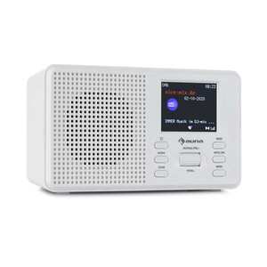 Auna Commuter, DAB+/FM rádió, AUX, 2.4" TFT kijelző, fehér kép