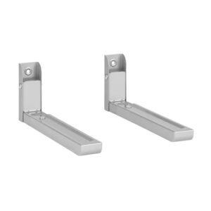 Klarstein MB-6, mikrohullámú sütő tartó, 30 kg, univerzális, 32, 5 - 49, 2 cm, ezüstszínű kép