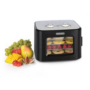 Klarstein Tutti Frutti, élelmiszer-szárító, 400 W, 35–80 ° C, 8 liter kép