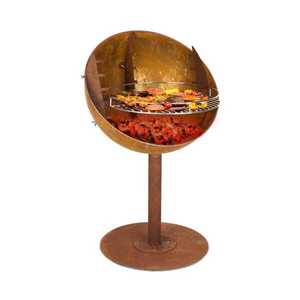 Blumfeldt Ignis, tűzrakóhely és grill, Ø62cm, acél kép
