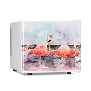 Klarstein Pretty Cool, hűtőszekrény kozmetikumokra, 17 liter, 50 W, 1 polc, Flamingo kép