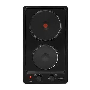 Klarstein Appetito Domino, elektromos főzőlap, 2 főzőlap, 6 teljesítményfokozat, 3000 W, rozsdamentes acél kép