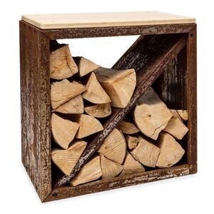 Blumfeldt Kindlewood S Rust, fa állvány, pad, 57 × 56 × 36 cm, bambusz, cink kép