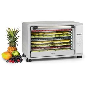 Klarstein Mega Jerky, automatikus aszalógép, 650 W, 35-80 °C, érintőképernyős LCD kijelző, időzítő, 8 emelet kép