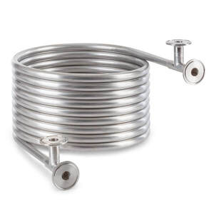 Klarstein Counterflow, ellenáramoltató hűtő, Ø 28 cm, 9 spirállal, rozsdamentes acél kép