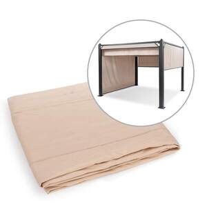 Blumfeldt Pantheon Cortina Pergola, csere oldalfal-készlet: 4 fal, 200 g/m², poliészter szövet, 3 x 4 m kép