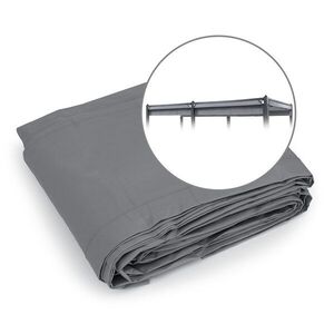 Blumfeldt Pantheon Cortina Pergola, cseretető 200 g/m², poliészter szövet, 3 x 6 m, kábelkötegelővel együtt kép