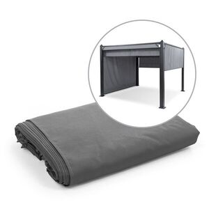 Blumfeldt Pantheon Cortina Pergola, csere oldalfal-készlet: 4 fal, 200 g/m², poliészter szövet, 3 x 6 m kép