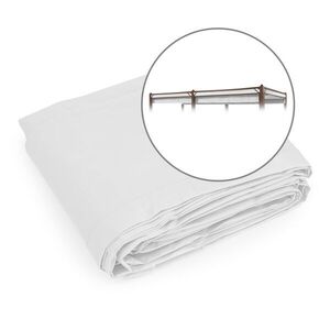 Blumfeldt Pantheon Cortina Pergola, cseretető 200 g/m², poliészter szövet, 3 x 6 m, kábelkötegelővel együtt kép