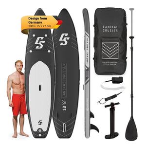 Capital Sports Lanikai Cruiser 10.8, felfújható paddle board, készlet SUP deszkával, 330 x 77 x 15 kép