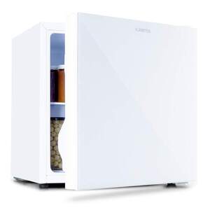 Klarstein Luminance Frost, mini hűtőszekrény, 45 liter, F energiahatékonysági osztály, 1, 5 l-es fagyasztórekesz, üvegajtó kép