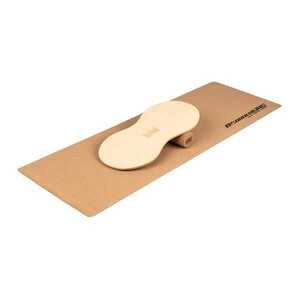 BoarderKING Indoorboard Physio natur, egyensúly tábla, alátét, henger, fa / parafa kép