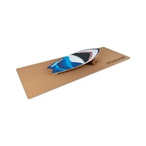 BoarderKING Indoorboard Wave, egyensúlyozó deszka, alátét, henger, fa / parafa kép