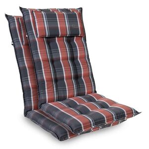 Blumfeldt Sylt, üléspárna, üléspárna székre, magas háttámla, párna, poliészter, 50 x 120 x 9 cm, 2 x ülőpárna kép
