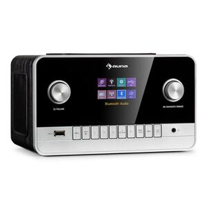 Auna Connect 150 MKII, 2.1 internetes rádió, DAB/DAB+/FM, Spotify, BT, 2, 8"-os TFT-kijelző kép