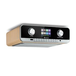 Auna Connect Soundchef MKII, beépíthető konyharádió, internetes rádió, DAB+, UKW, 2x3" hangszóró kép