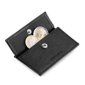 Slimpuro Coin Pocket RFID kártyavédelemmel a ZNAP Slim Wallets 8 és 12 termékekhez, gombbal kép