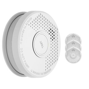 SHD by oneConcept DOF29, Füstérzékelő, műanyag, figyelmeztető jelzés: 85 dB, 9V elemmel kép