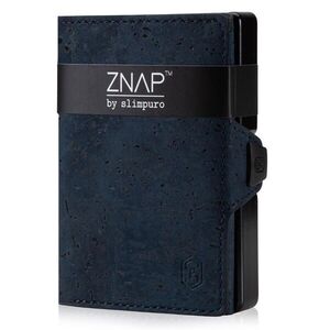 Slimpuro ZNAP, vékony pénztárca, 12 kártya, érmetartó, 8, 9 x 1, 8 x 6, 3 cm (SZ x M x M), RFID védelem kép