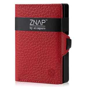 Slimpuro ZNAP Slim Wallet, 8 kártya, érmés rekesz, 8, 9 x 1, 5 x 6, 3 cm (Sz x Ma x Mé), RFID-védelem kép