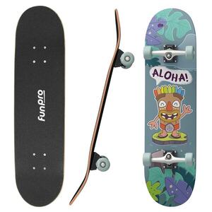 Fun pro Skate 21 Skateboard nagy gyerekeknek juharfa menő dizájnok kép
