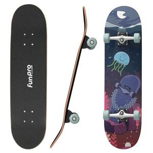 Fun pro Skate 21 Skateboard nagy gyerekeknek juharfa menő dizájnok kép