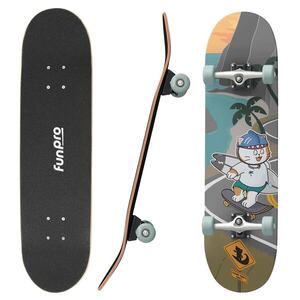 Fun pro Skate 21 Skateboard Small gyerekeknek juharfa menő dizájnok kép