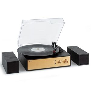 Auna Berklee TT-Play Prime, lemezjátszó, szíjhajtás, 33 1/3 és 45 RPM, sztereó hangszórók kép