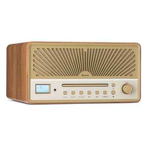 Auna Glastonbury, DAB CD-rádió, sztereó hangszórók, BT, DAB/UWK, MP3, USB, Line-In kép