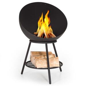 Blumfeldt Azuma, tűzrakóhely, Ø 66 cm, 2 mm, faszén- és grillrács, esővédő, piszkavas kép
