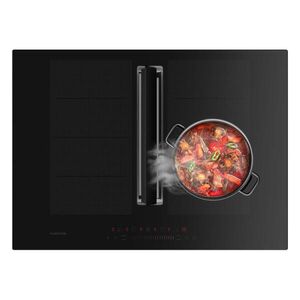 Klarstein Chef-Fusion Down Air System, indukciós tűzhely + DownAir páraelszívó, 72 cm, 600 m³/h, EEC A kép