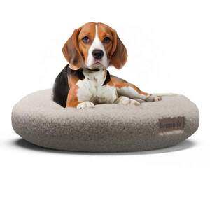 Brunolie SnugNest kutyafekhely Ø70 cm, közepes méretű kutyáknak, hordozófogantyú, csúszásmentes kép