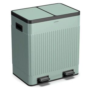 Klarstein Grama 40, pedálos kuka, 40 l / 2x20 l, csendes, PP műanyag, retro kép